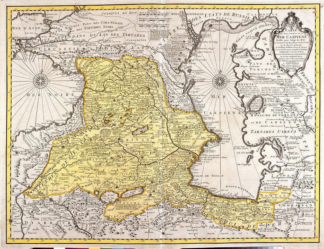 Géorgie, Arménie, Azerbaïdjan, est de la Turquie, nord de l