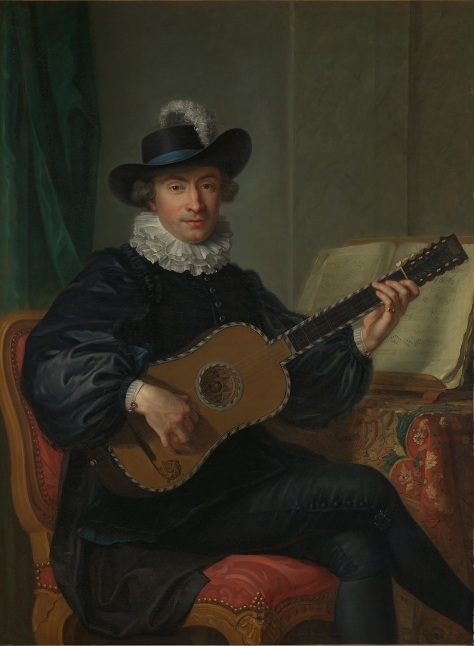 Portrait de Monsieur Aublet, vers 1782 - Guillaume Voiriot