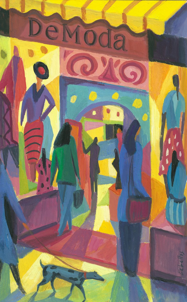 De Moda, 2013 (gouache sur papier) - Guillermo Martí Ceballos