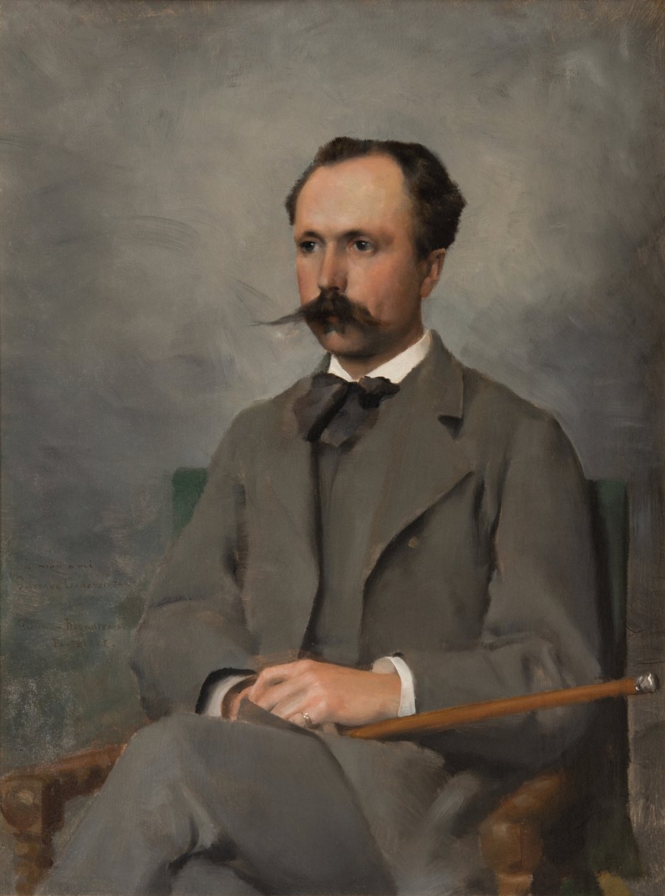 Gustav Cederström (1845-1933), baron, artiste, marié à Amy Jaeder - Gunnar Berndtson