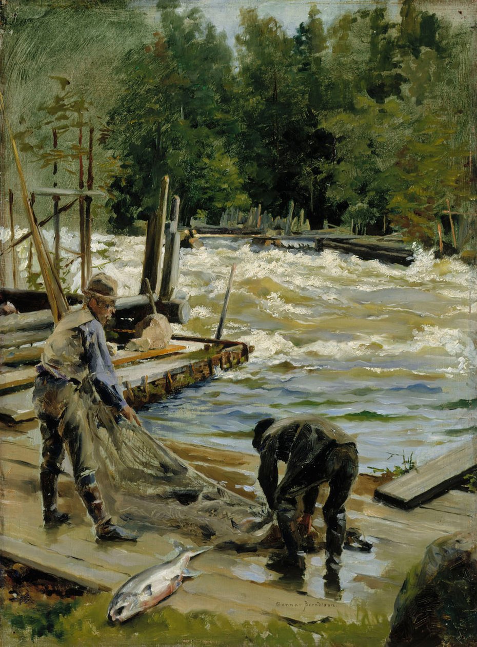 Pêche au saumon - Gunnar Berndtson