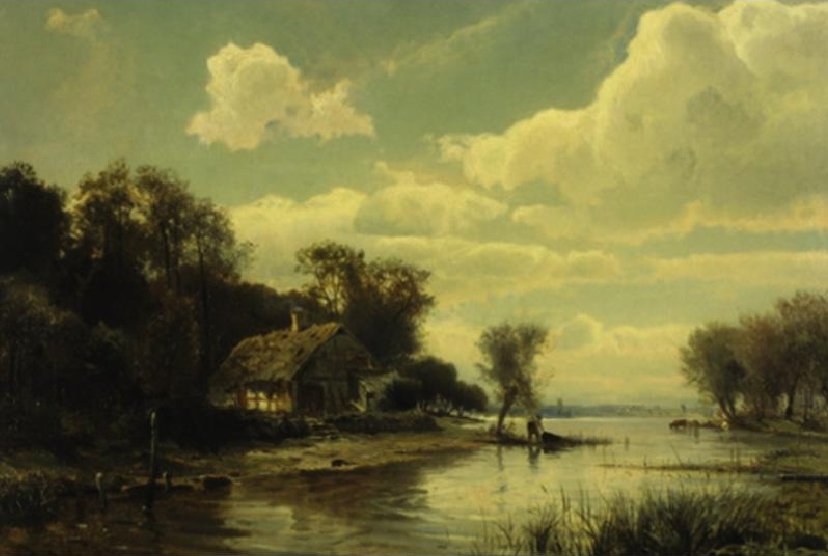 La cabane du pêcheur - Gustaf Rydberg