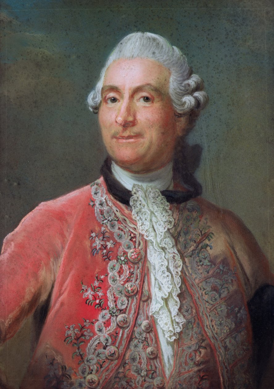 Charles Gravier (1719-87) Comte de Vergennes, 1771-74 - Gustaf Lundberg