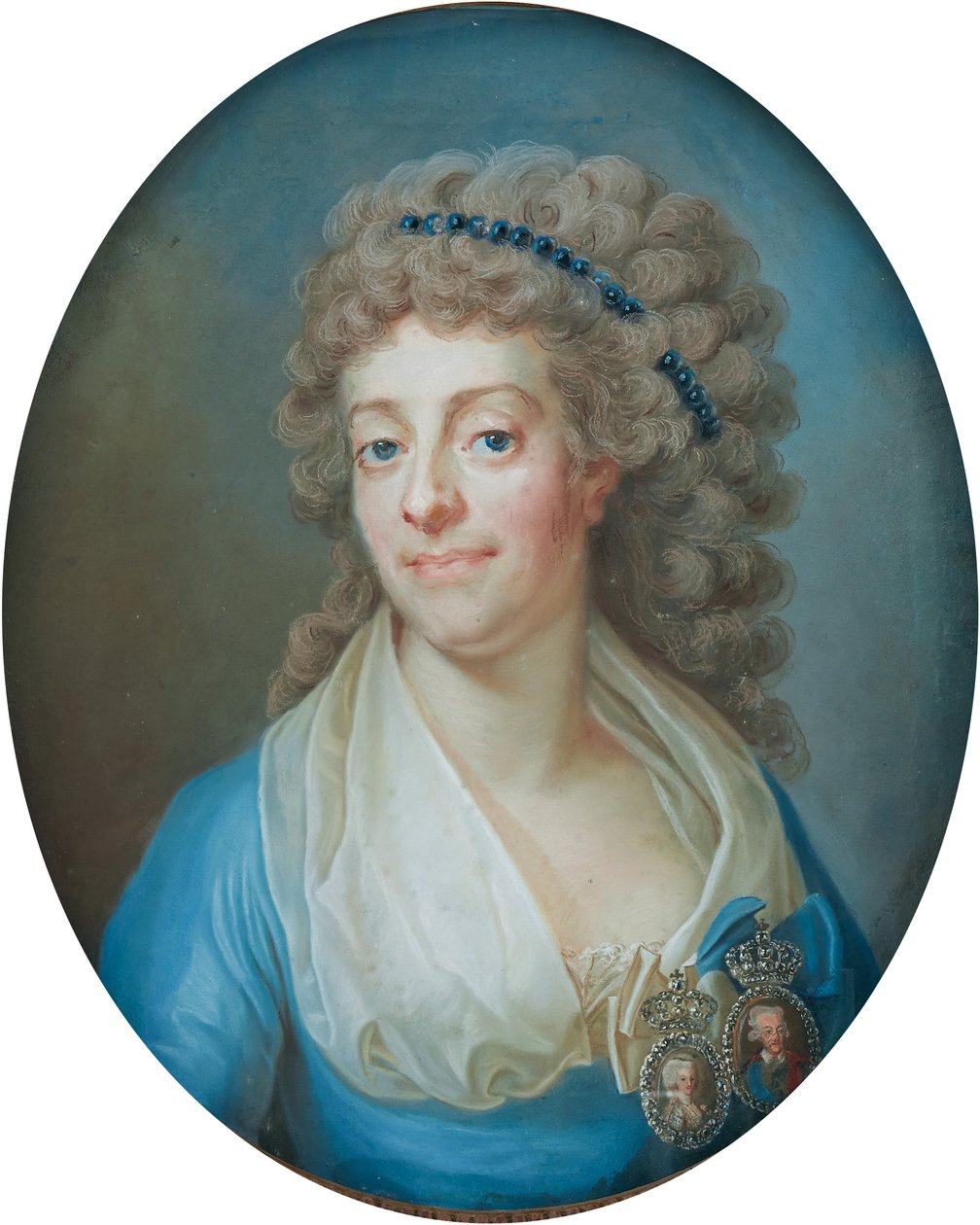 Portrait de Hedvig Katarina Piper - Gustaf Lundberg