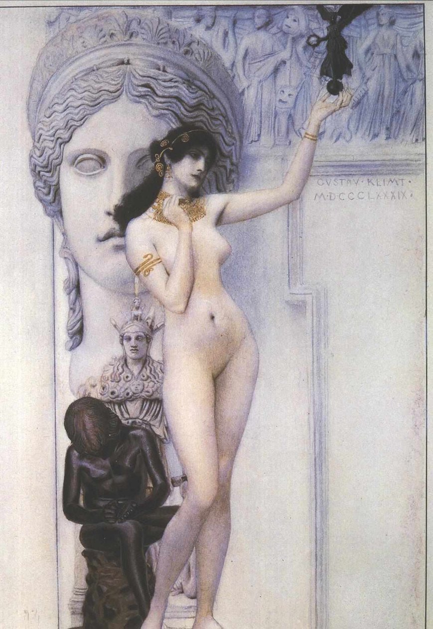 Allégorie de la sculpture - Gustav Klimt