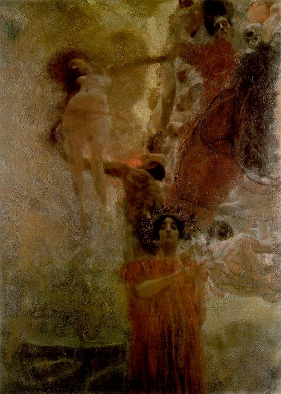 Allégorie de la médecine (esquisse), 1897-98 - Gustav Klimt