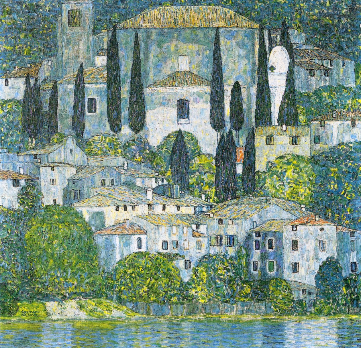 Église à Cassone - Gustav Klimt