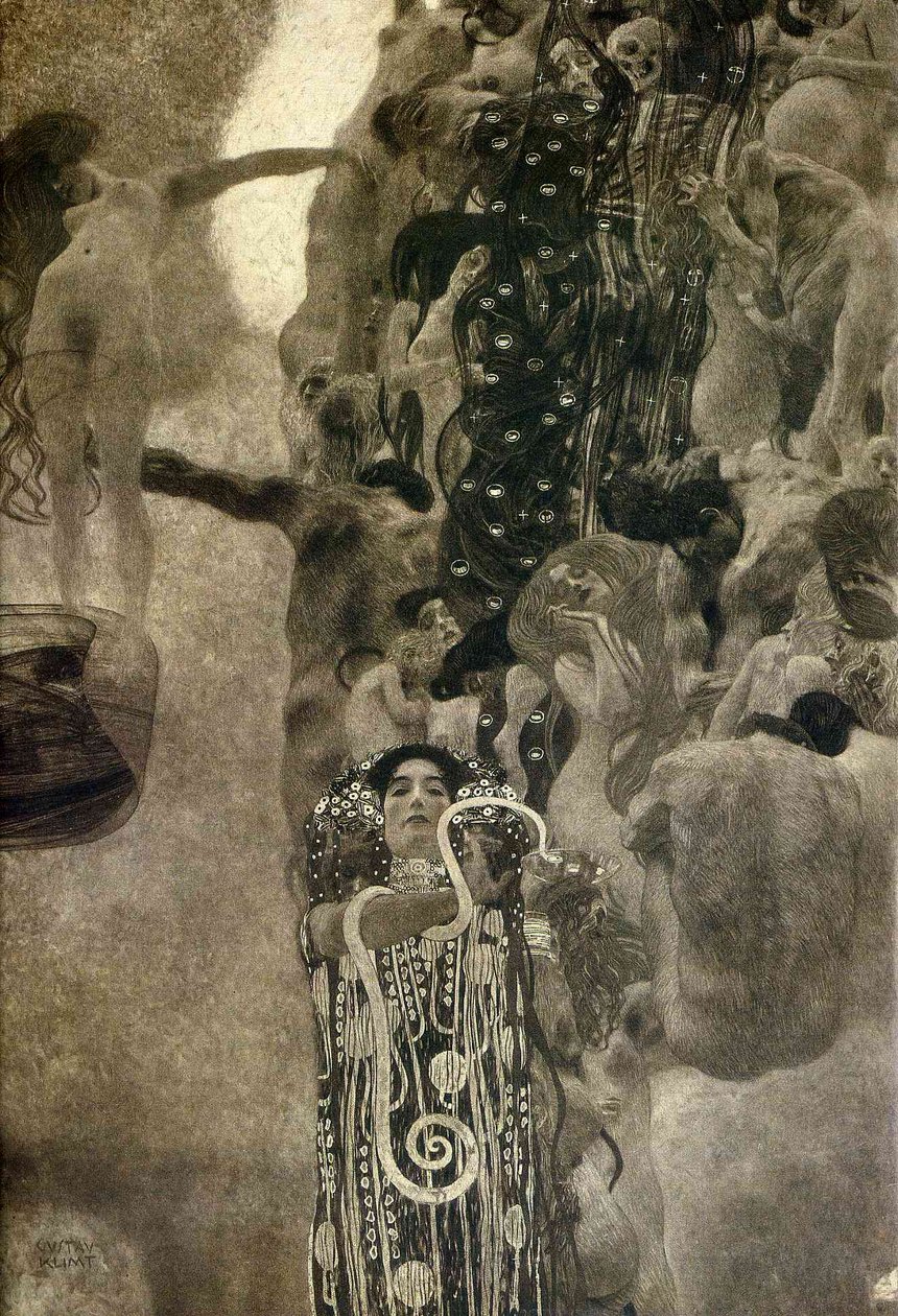 Médecine (état final) - Gustav Klimt