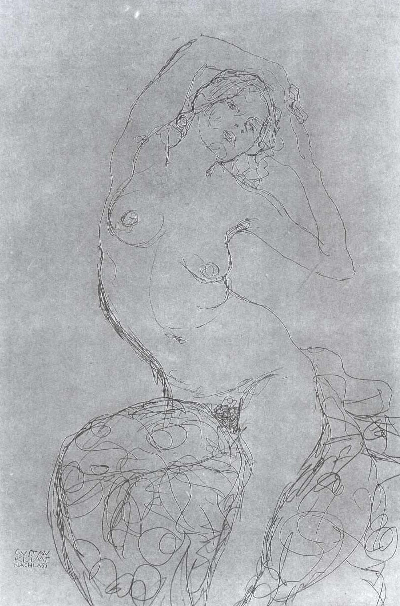 Nue - Gustav Klimt