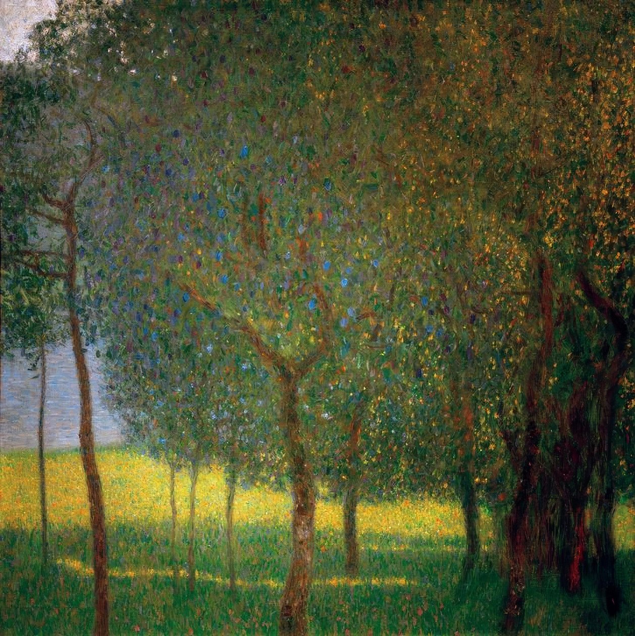 Arbres fruitiers au lac Attersee - Gustav Klimt
