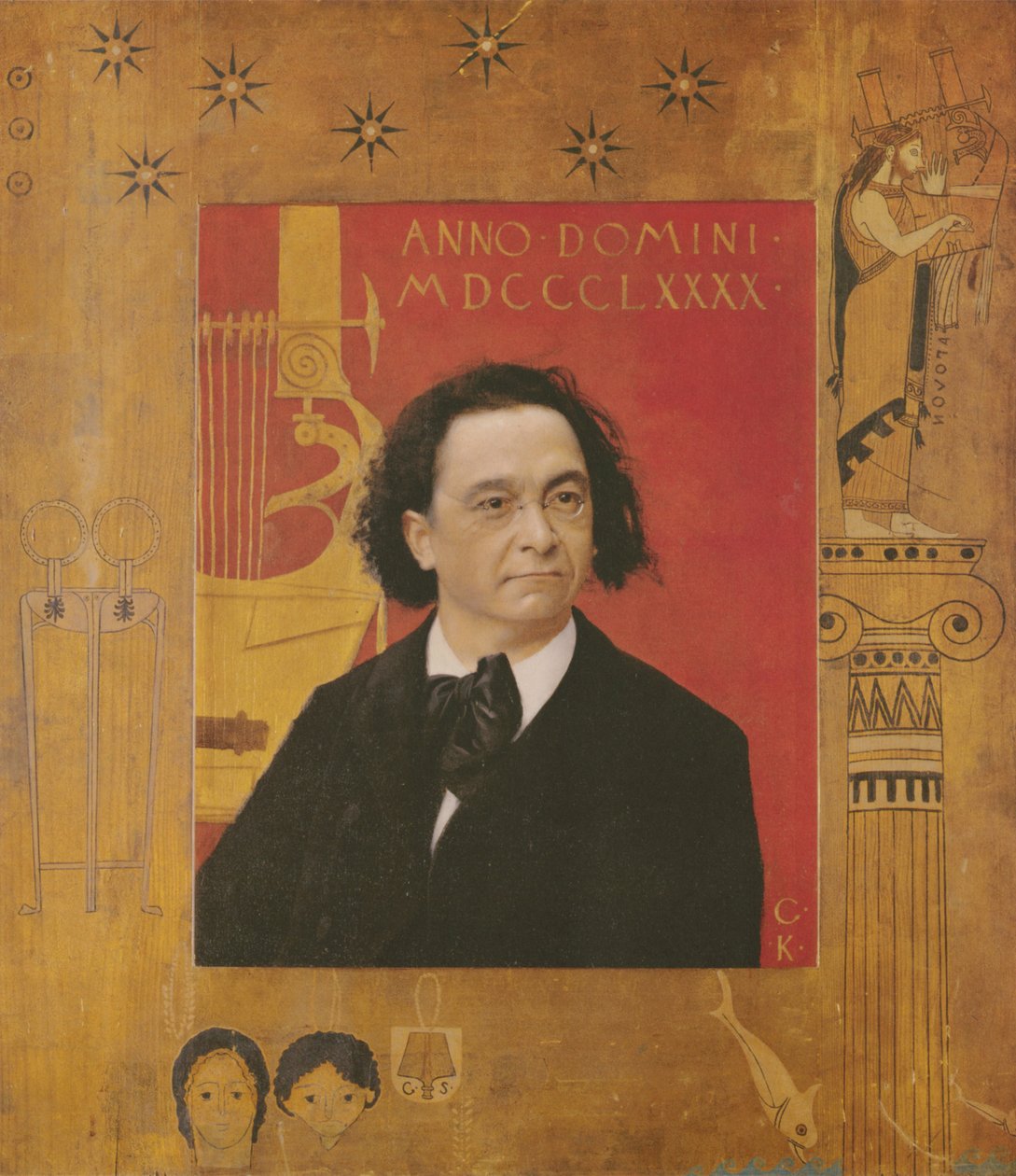 Portrait de Josef Pembaur - Gustav Klimt