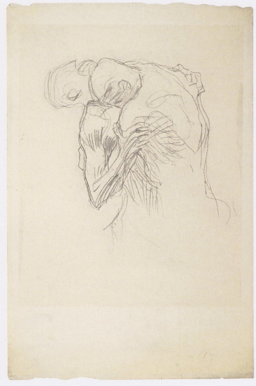 Hommes en lutte - Gustav Klimt