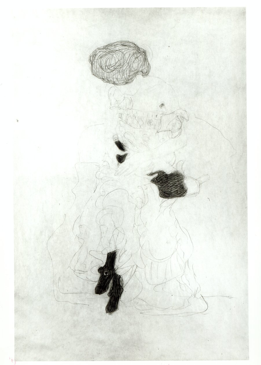 Femme assise - Gustav Klimt