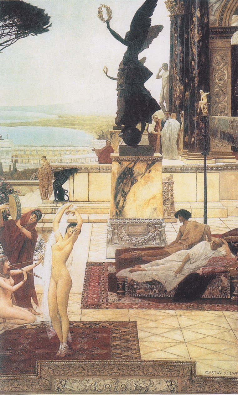 Théâtre à Taormina - Gustav Klimt