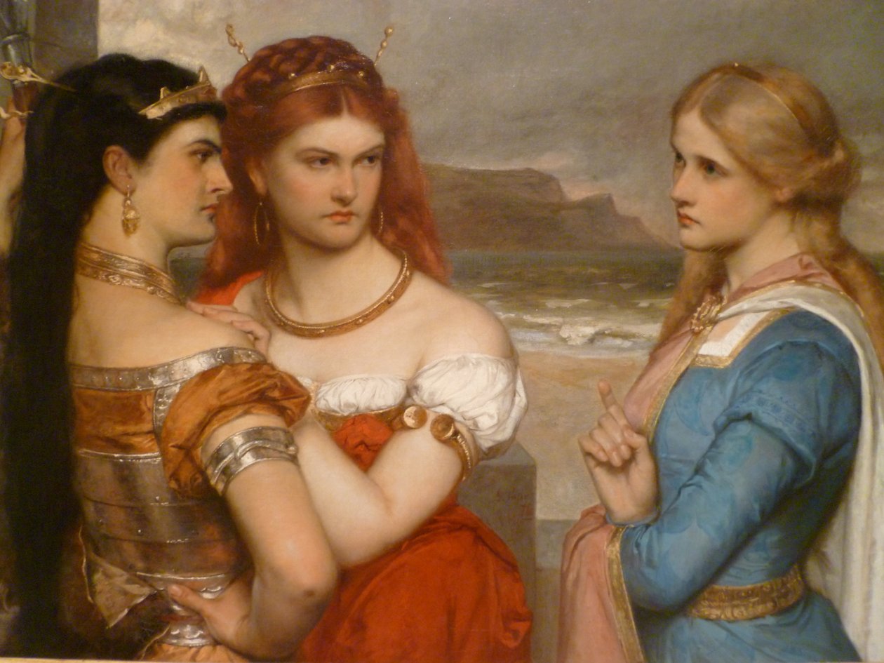 Les trois filles du roi Lear - Gustave Pope