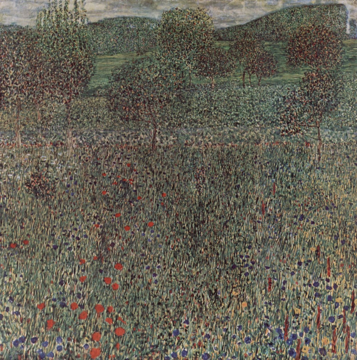 Champ fleuri - Gustav Klimt