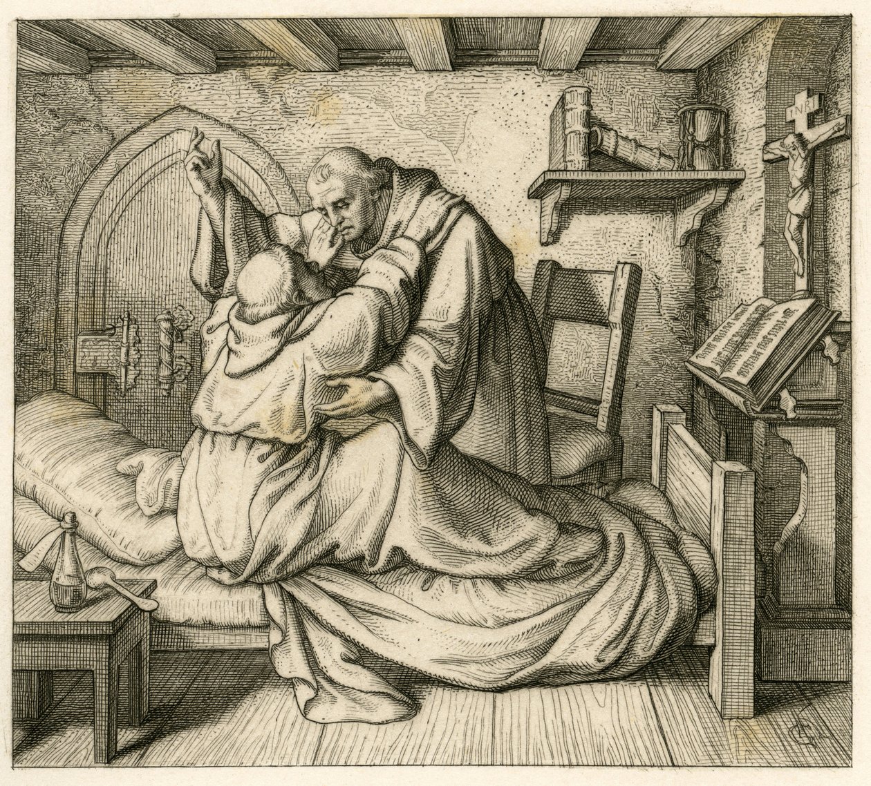 Martin Luther reçoit la consolation d