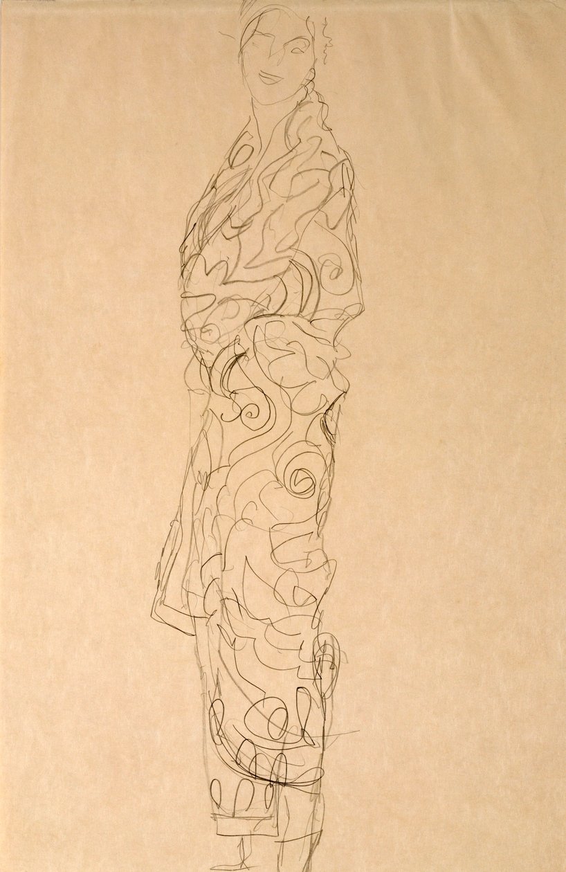 Femme en kimono - Gustav Klimt