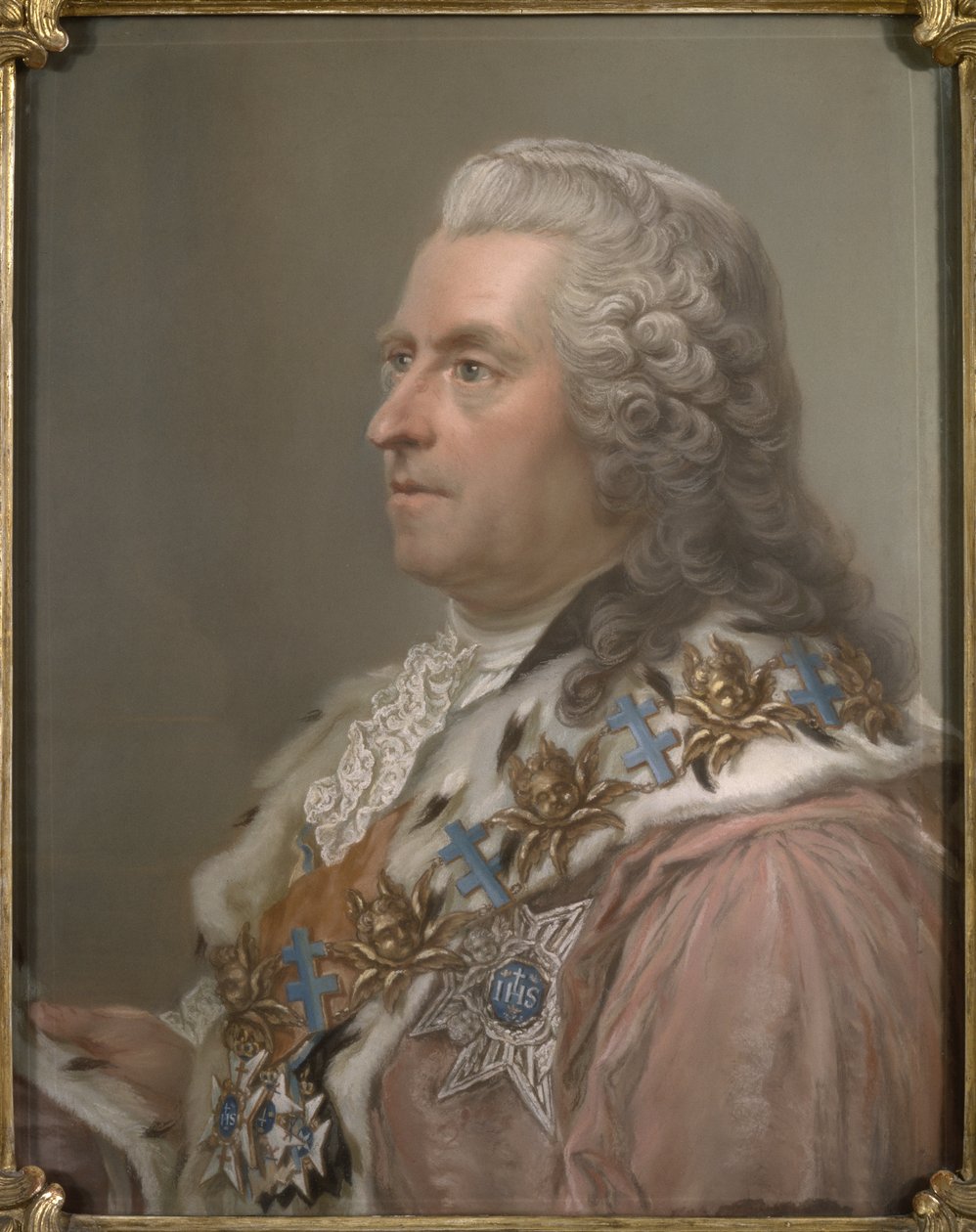 Portrait du comte Carl Gustaf Tessin (1695-1770) - Gustav Lundberg