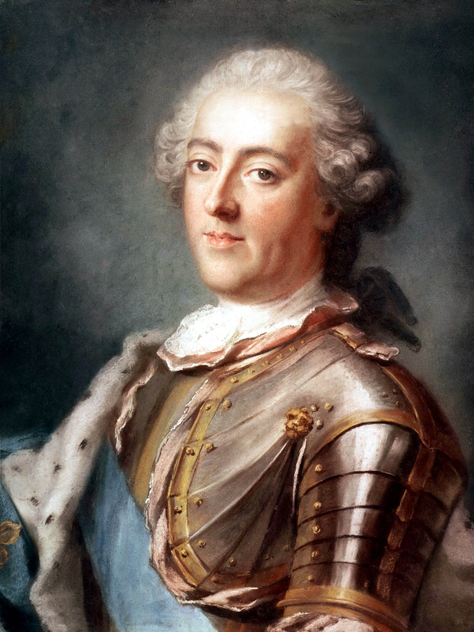Louis XV (1710-1774) roi de France en 1715-1774 v.740 (pastel) - Gustav Lundberg