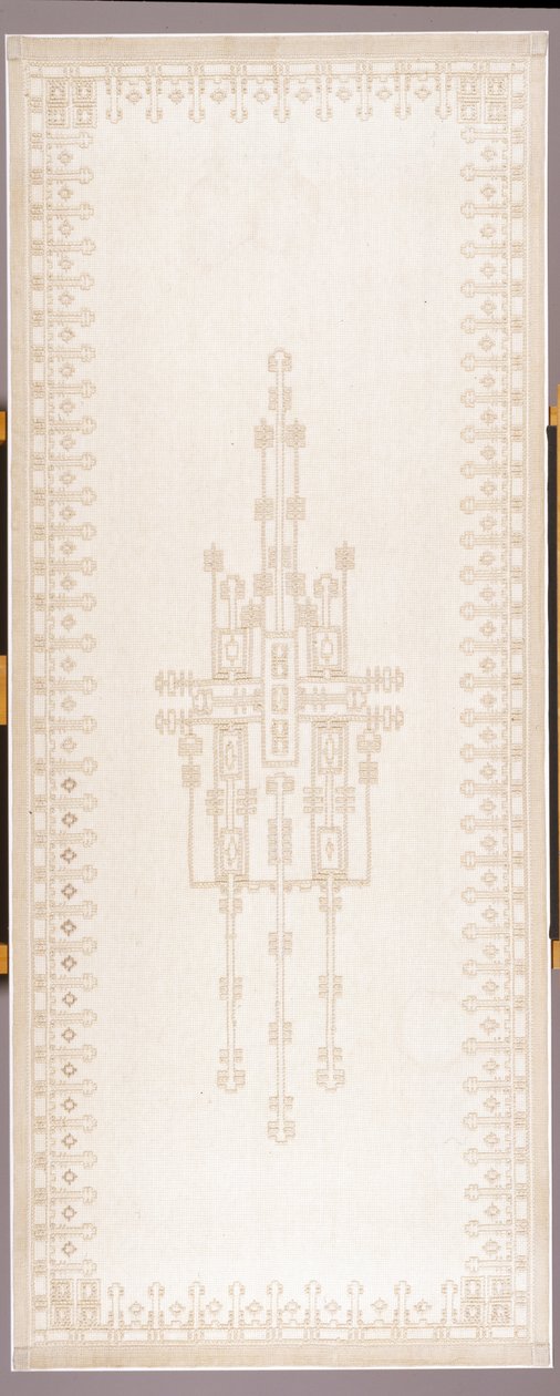 Panneau de rideau, vers 1908 - Gustav Stickley