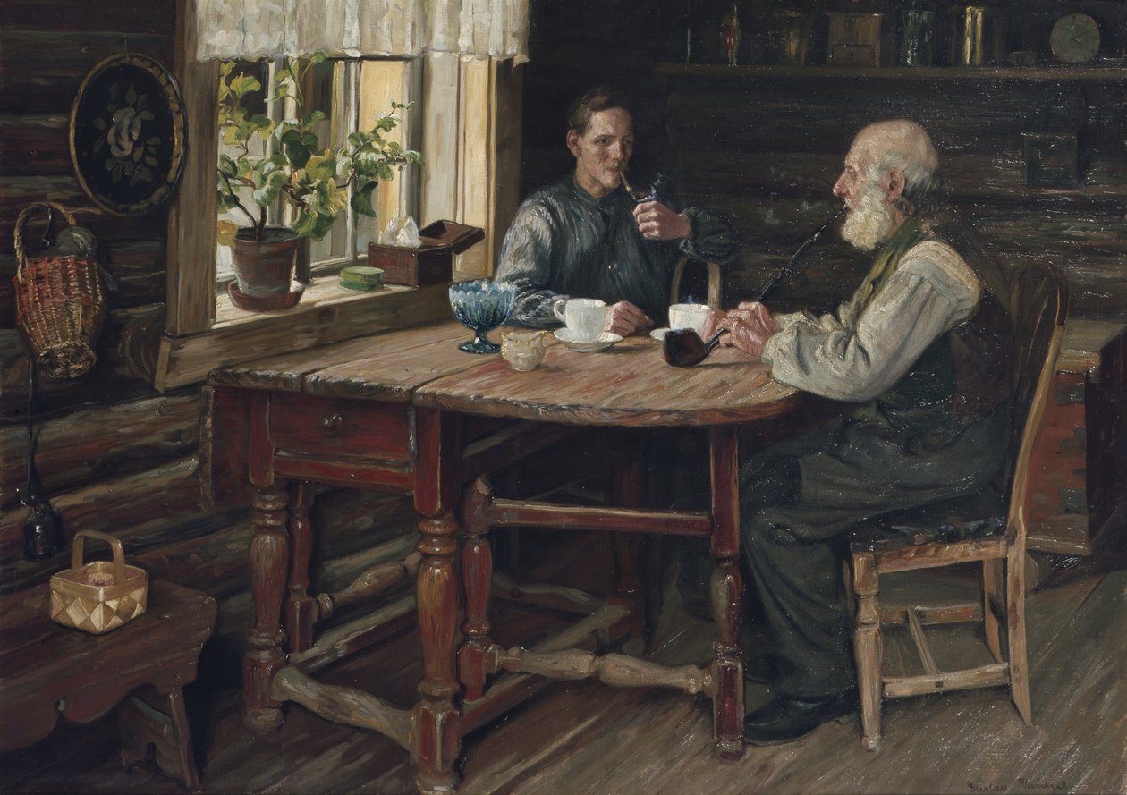 Pause café 1900 - Gustav Wentzel