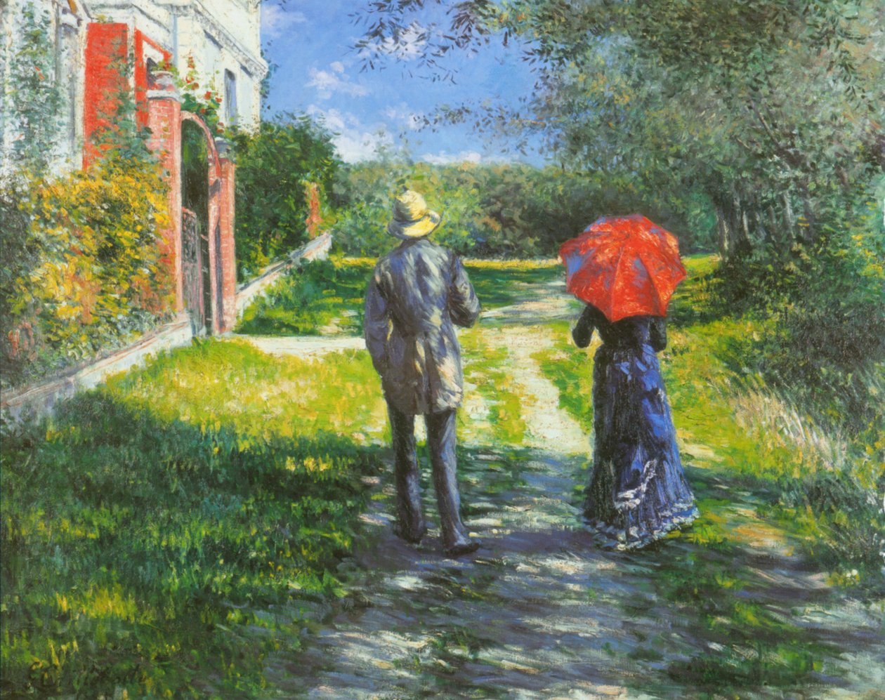 Chemin montant - Gustave Caillebotte