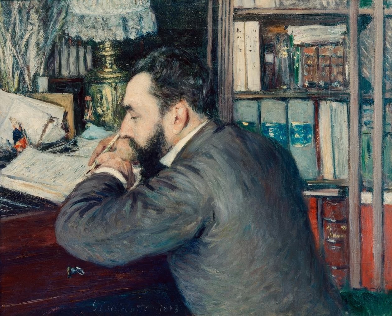 Henri Cordier - Gustave Caillebotte