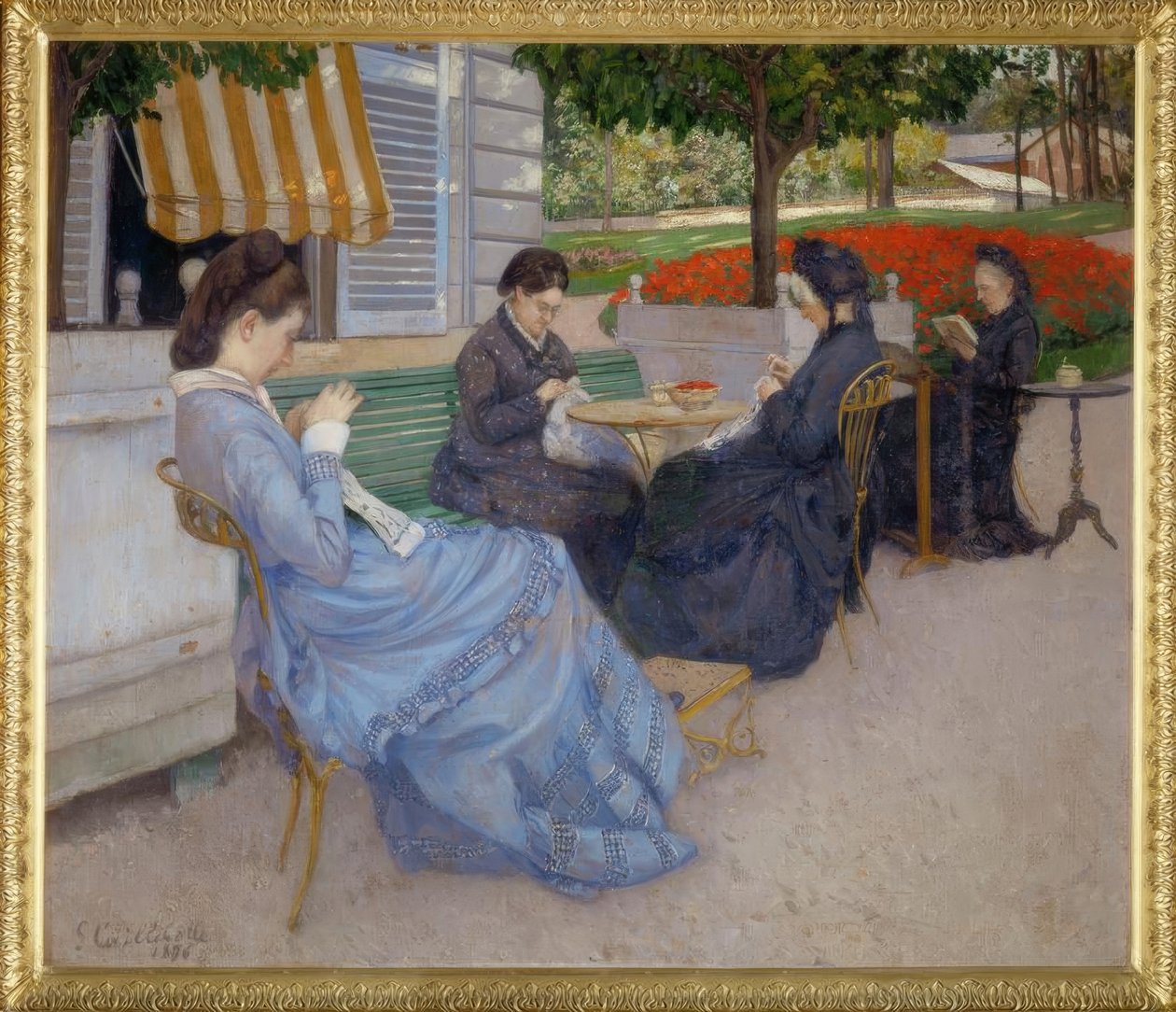 Portraits à la campagne - Gustave Caillebotte