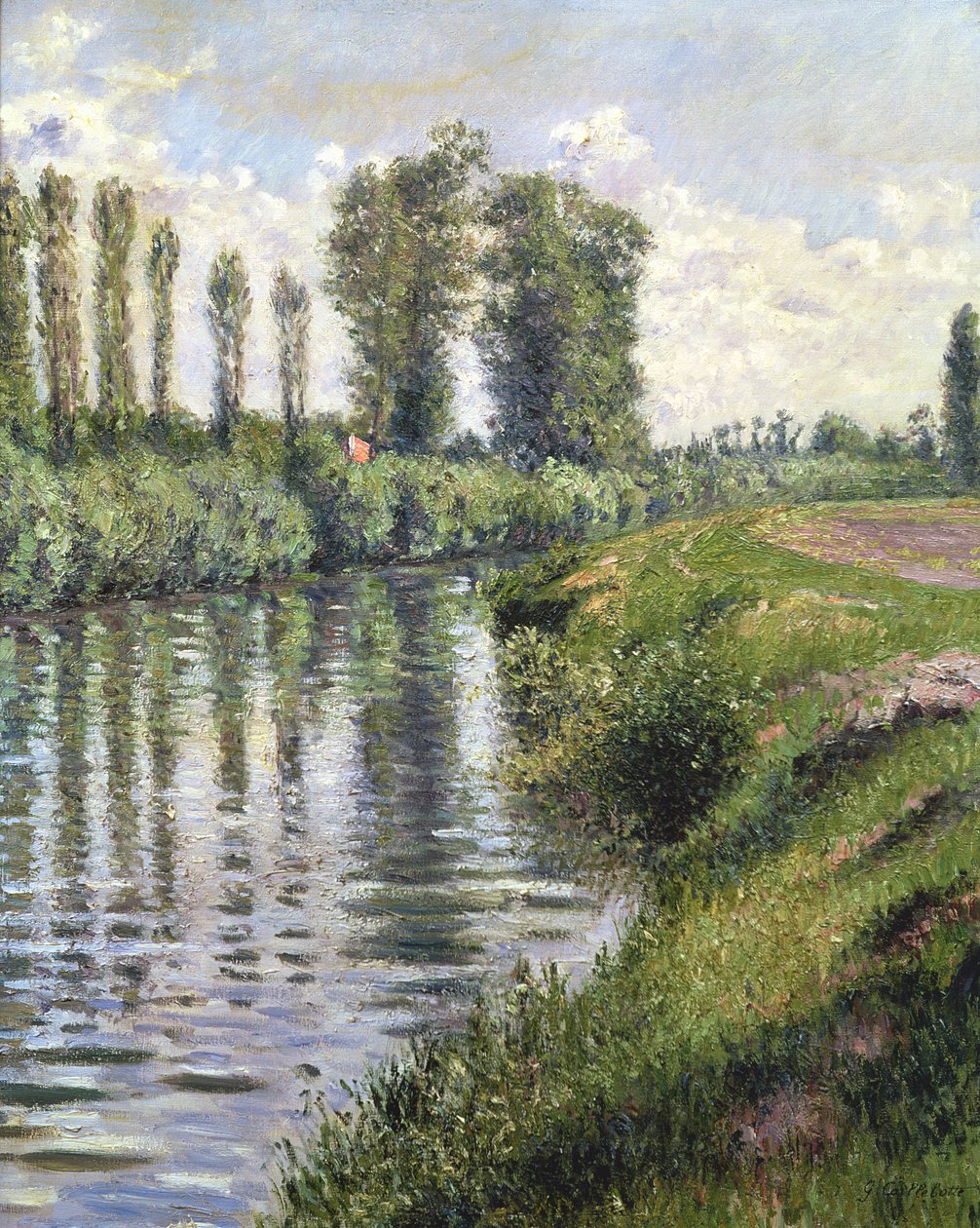 Petite branche de la Seine à Argenteuil - Gustave Caillebotte