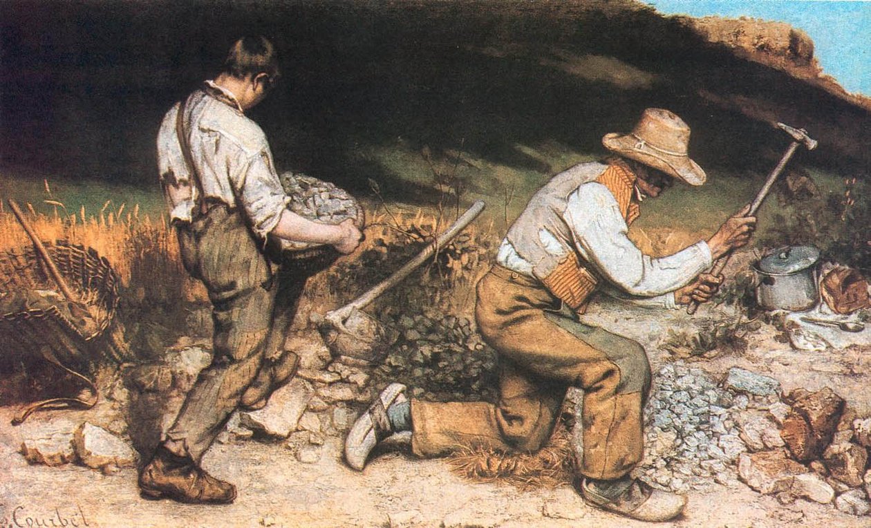 Les Casseurs de pierres - Gustave Courbet