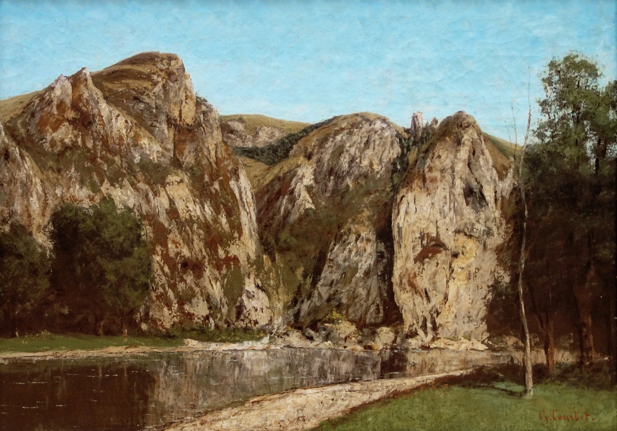 La Meuse à Freyr - Gustave Courbet