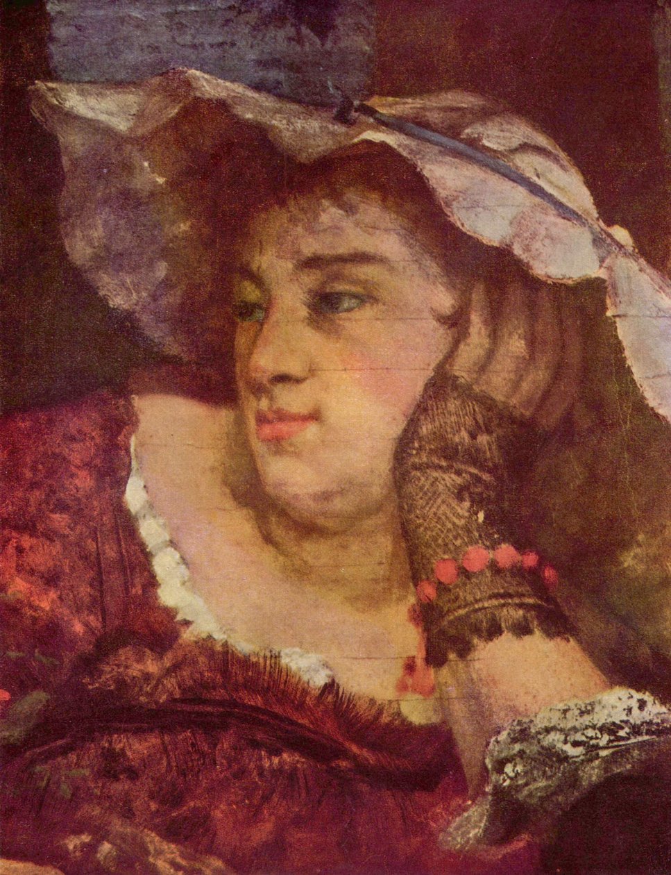 Jeune fille à la Seine - Gustave Courbet