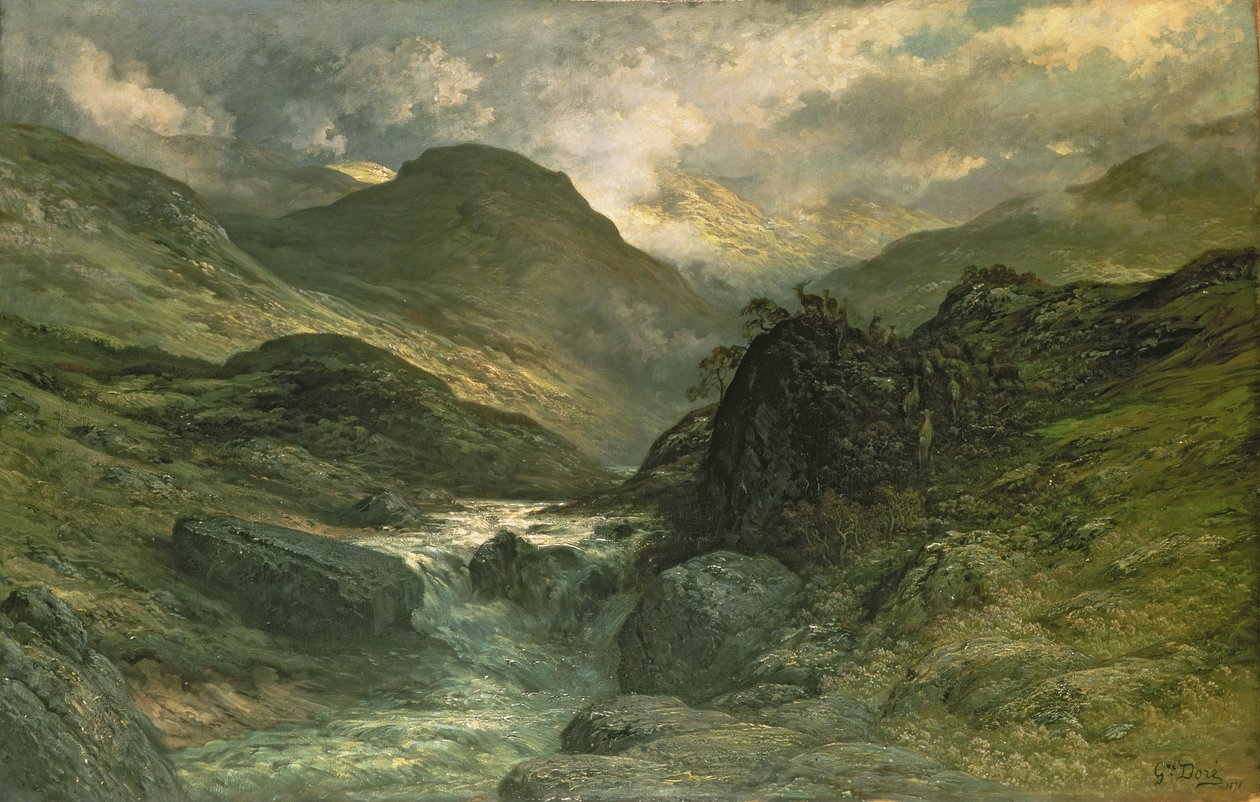 Un canyon, 1878 - Gustave Dore