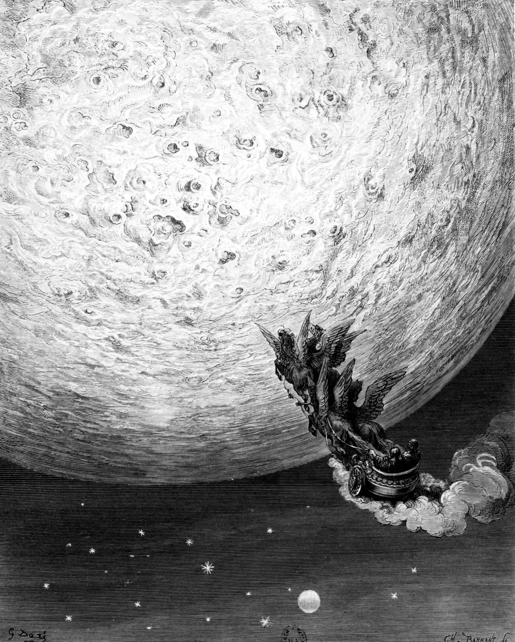 Astolfo sur la Lune, strophe 70, chant XXXIV de La Folie d