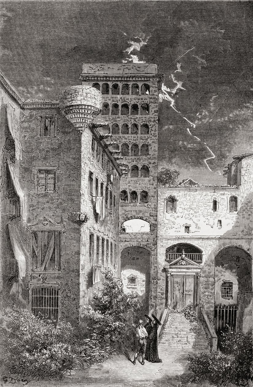 El Palacio de la Inquisicion au XIXe siècle, 1878 - Gustave Dore