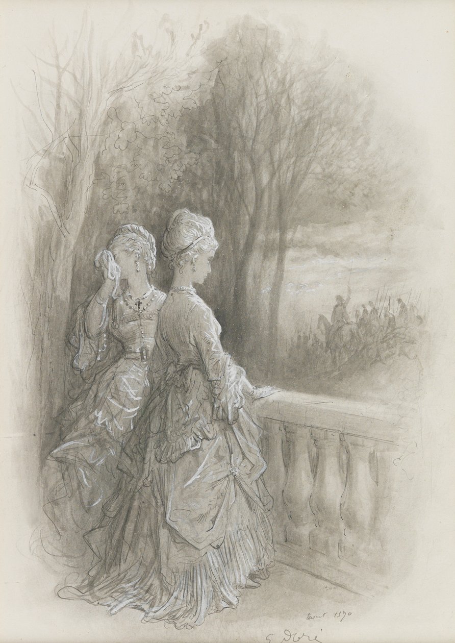 Les Adieux, 1870 - Gustave Dore