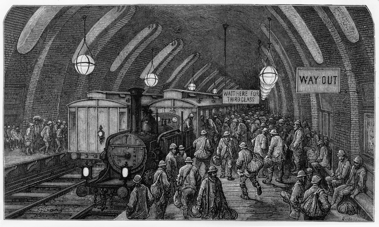 Le train des ouvriers, de 