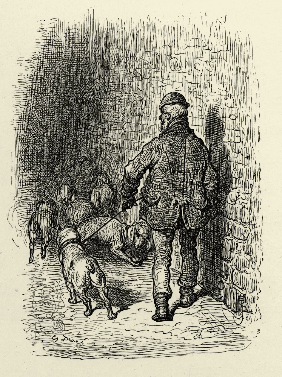Londres victorien - Docks - Gustave Dore