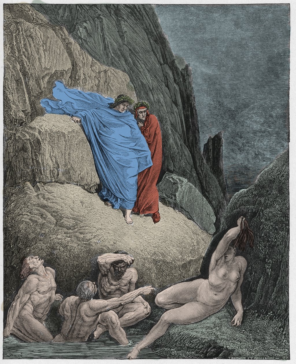 Inferno, Chant 18 : Virgile montre à Dante l