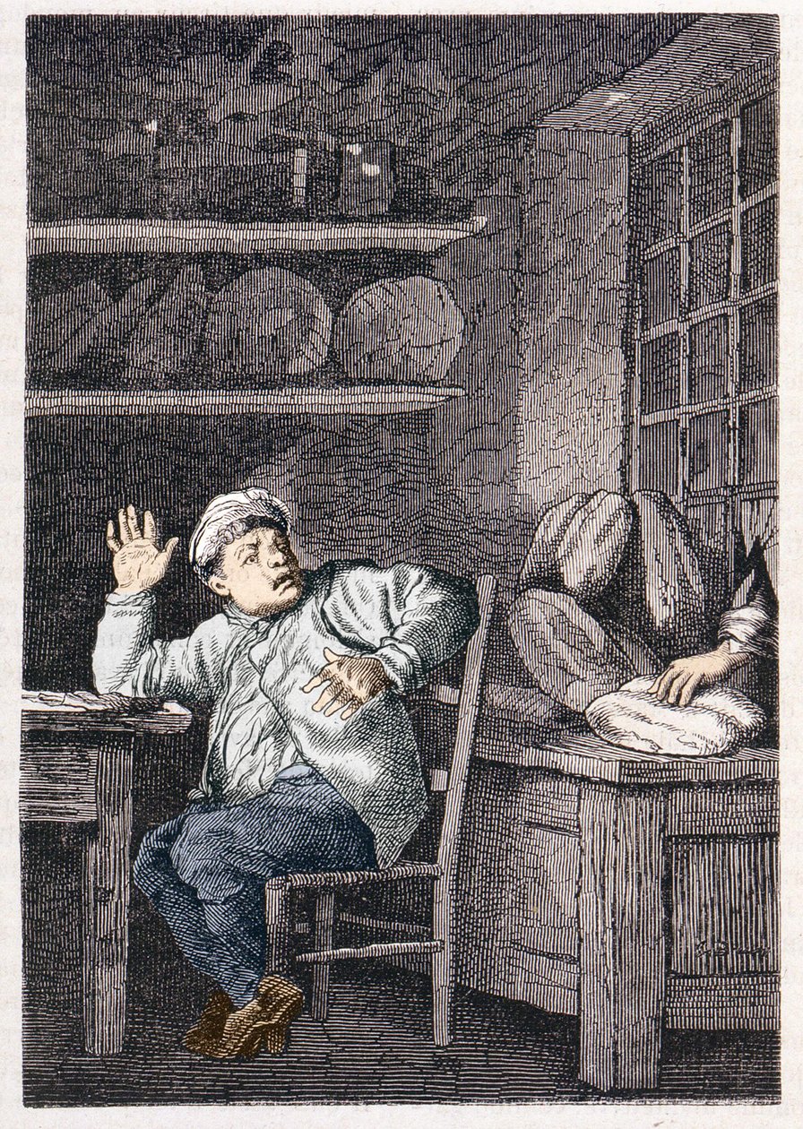 Le vol de Jean Valjean - dans « Les Misérables » de Victor Hugo, ill. par Brion, éd. Hetzel et Lacroix - Gustave Brion