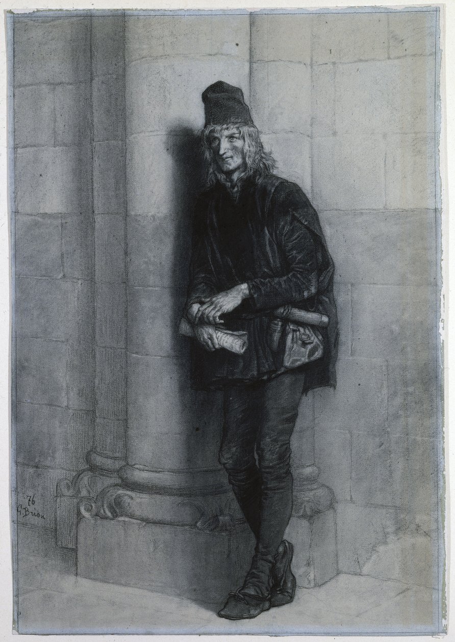 Pierre Gringoire. - Gustave Brion
