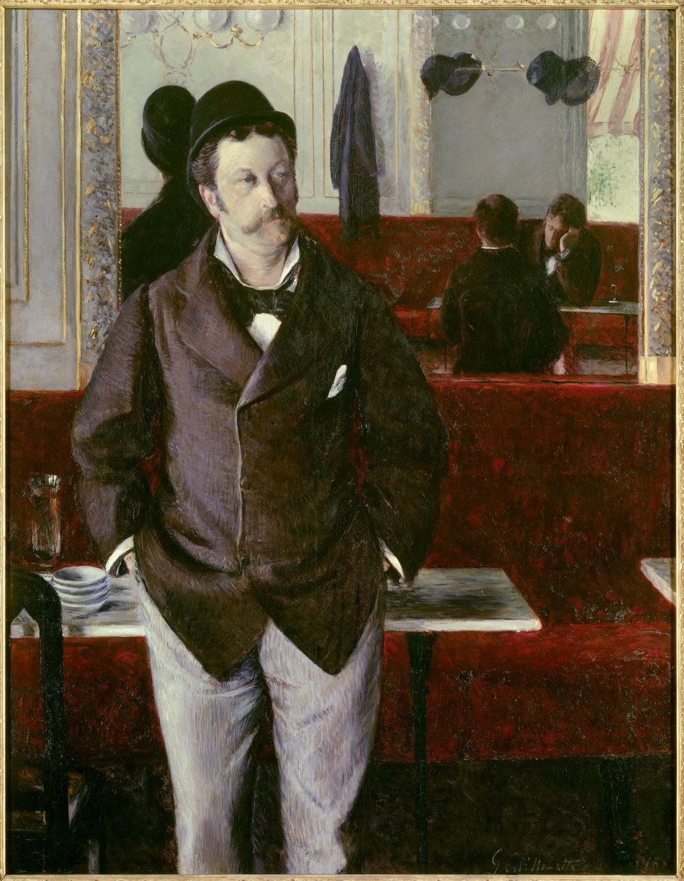 Au café - Gustave Caillebotte
