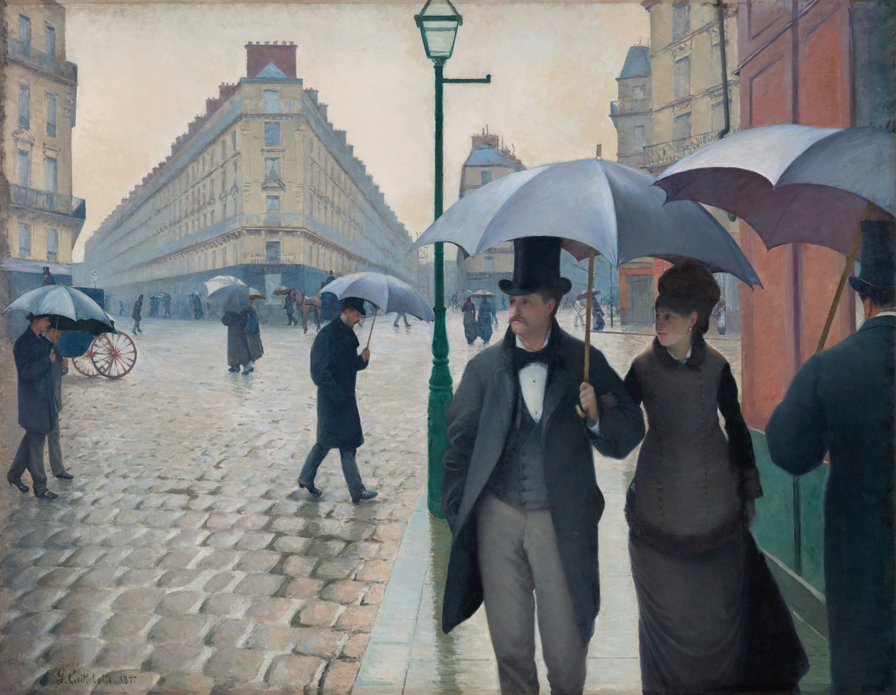 Rue de Paris, temps de pluie, 1877 - Gustave Caillebotte