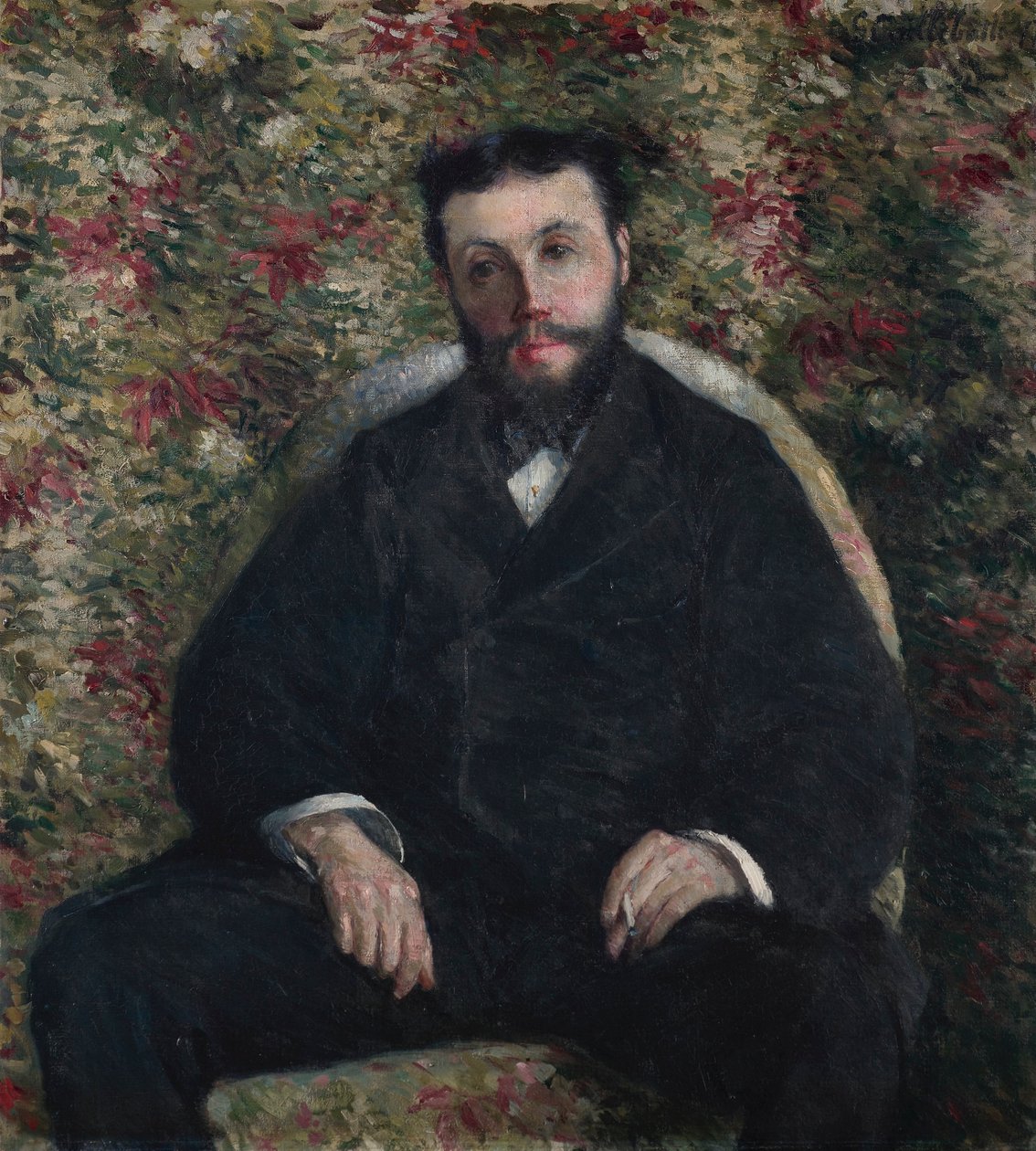 Portrait de A. Cassabois - Gustave Caillebotte