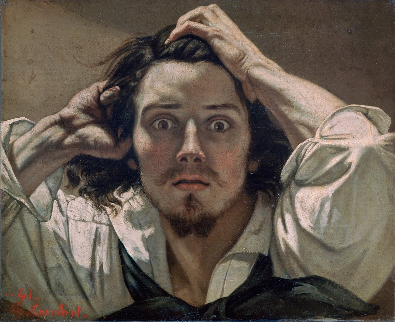 Désespéré, Autoportrait, 1841 - Gustave Courbet