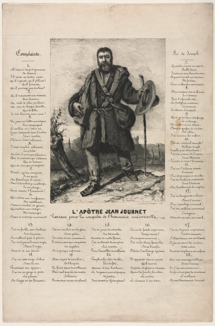 Jean Journet partant pour la conquête de l
