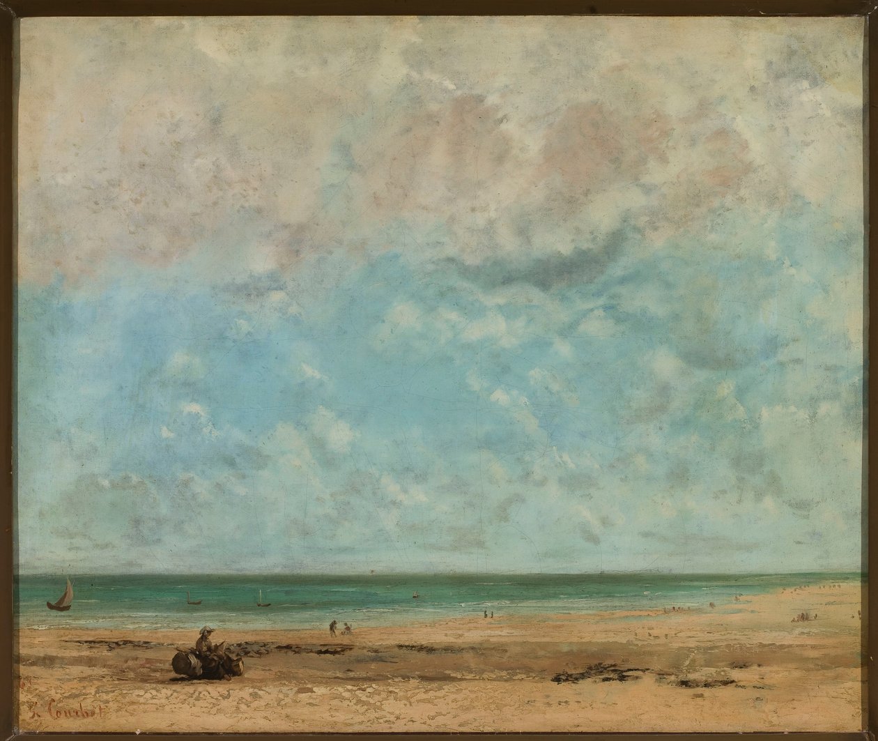 Paysage côtier - Gustave Courbet