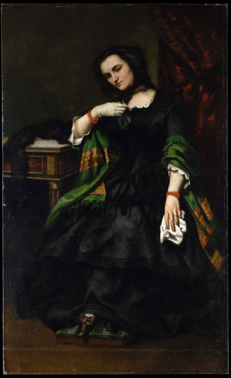 Madame Auguste Cuoq (Mathilde Desportes, 1827-1910) - Gustave Courbet