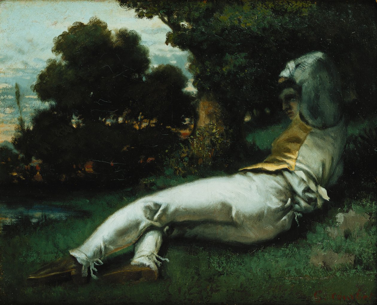 La Sieste, vers 1841-42 - Gustave Courbet